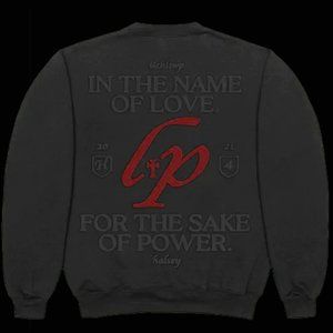 OFFICIAL Halsey Sweater "IN THE NAME OF LOVE, FOR THE SAKE OF POWER"